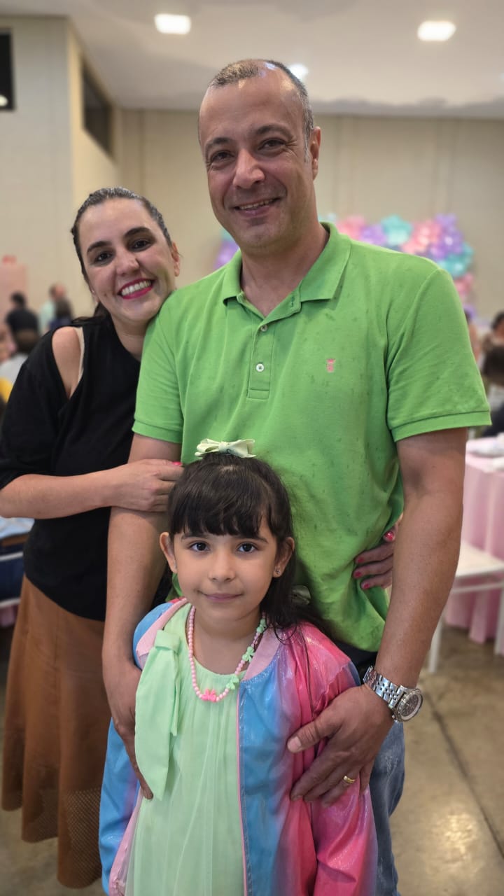 Maria Joaquina, Silvia e André Carvalho