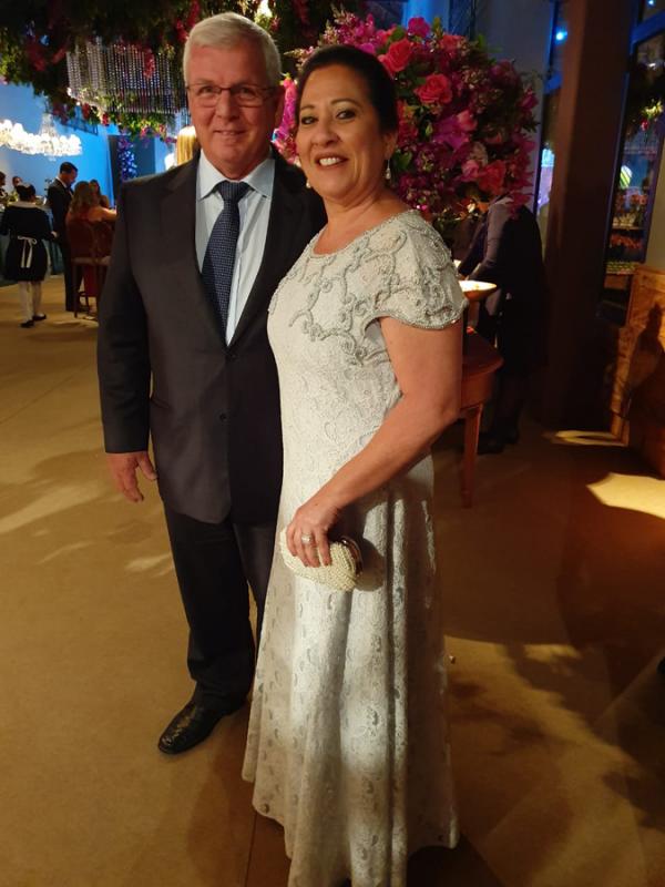 Osvania e Cláudinho Melon