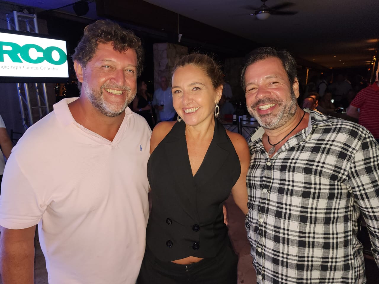 Cristina  e Toni Serra, Guto  Andrade