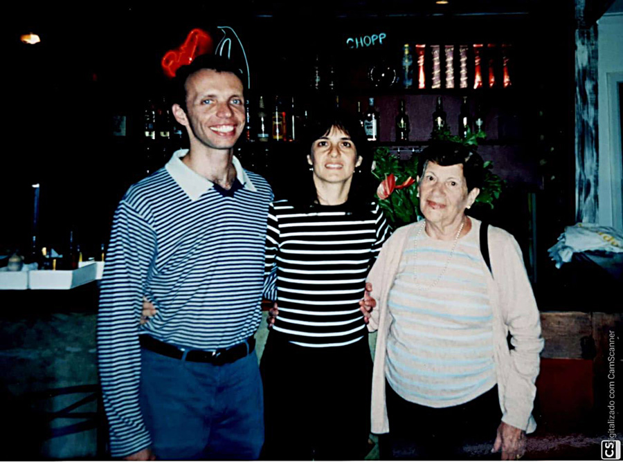 Adriana e  Carlos  Sacramento,  Marininha Mauad