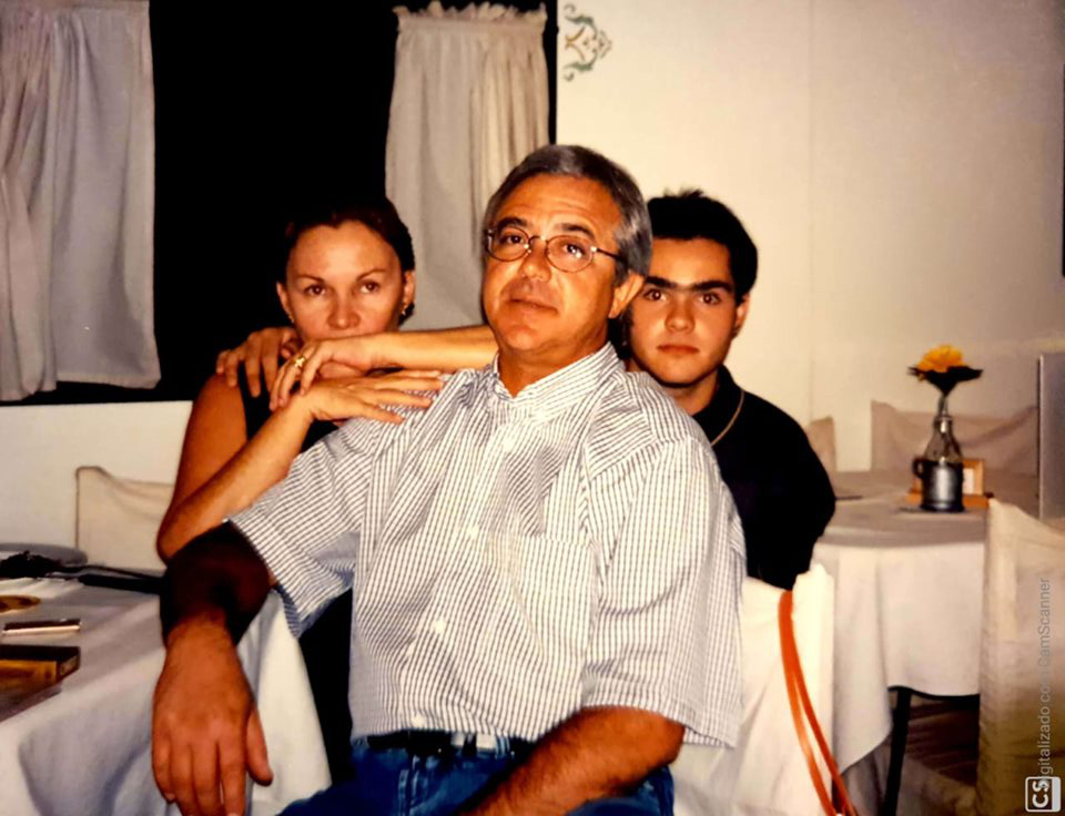 Vítor,  Rosa  e Luiz Gonzaga  Maffia