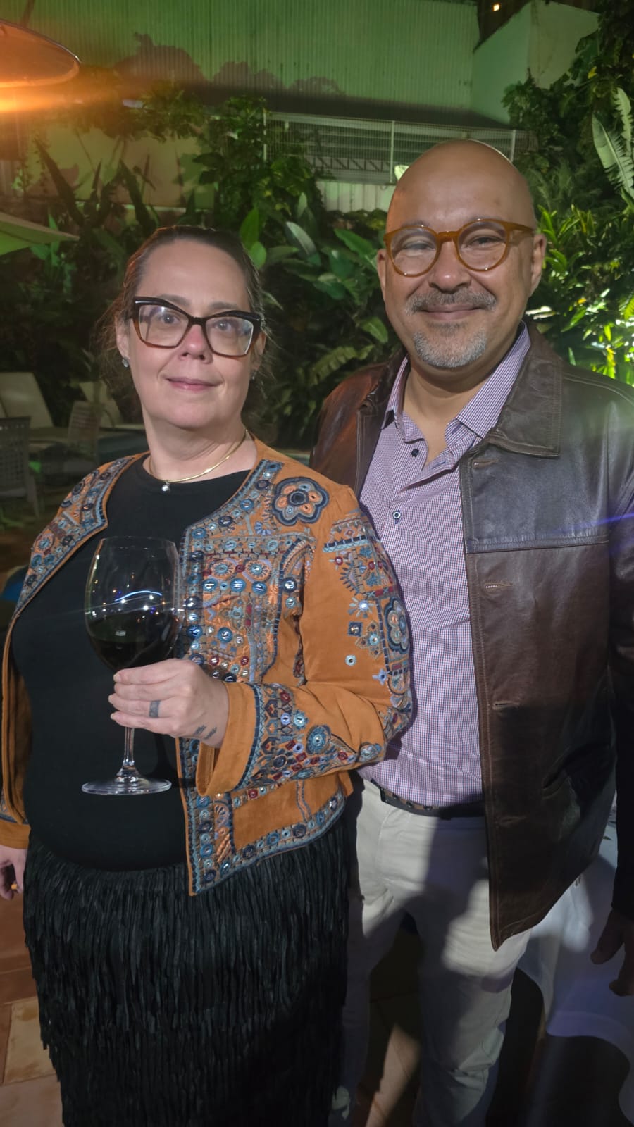 Luciana  e  Luiz Foganholi