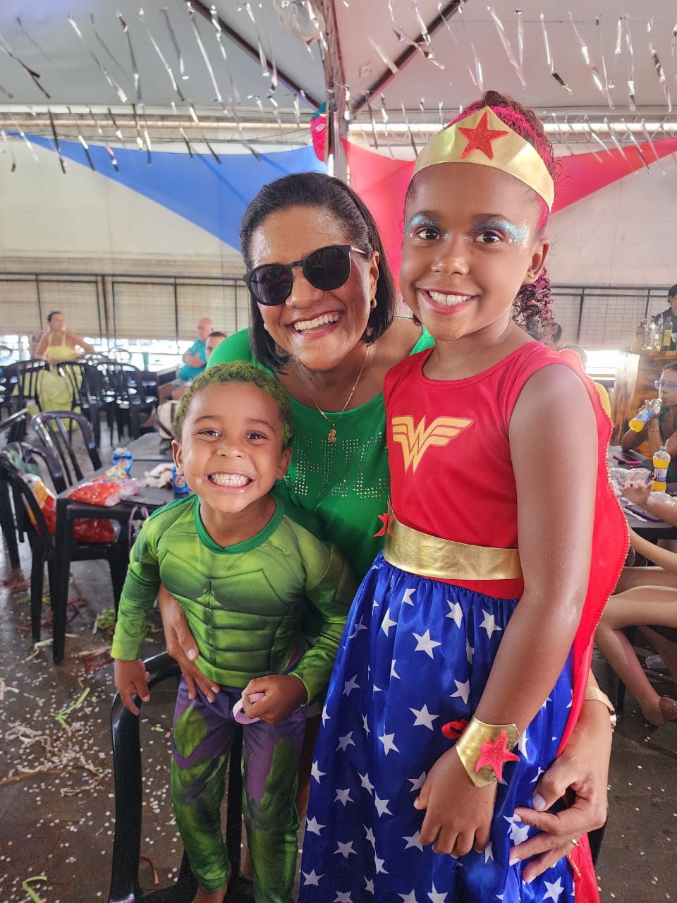 Ryan, Mikaela e Silmara Silva