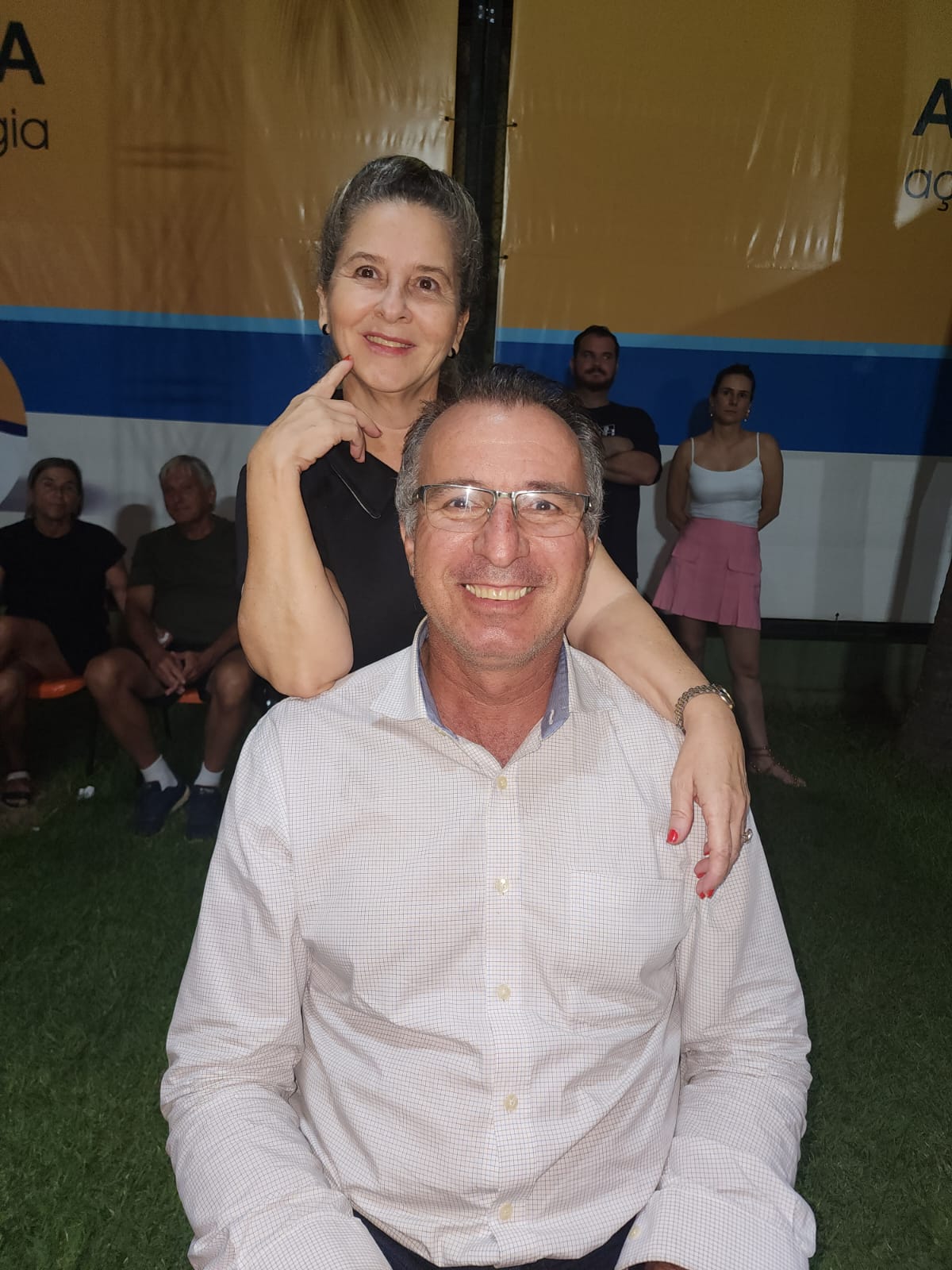 Dilinha e  José  Carlos  Vicente