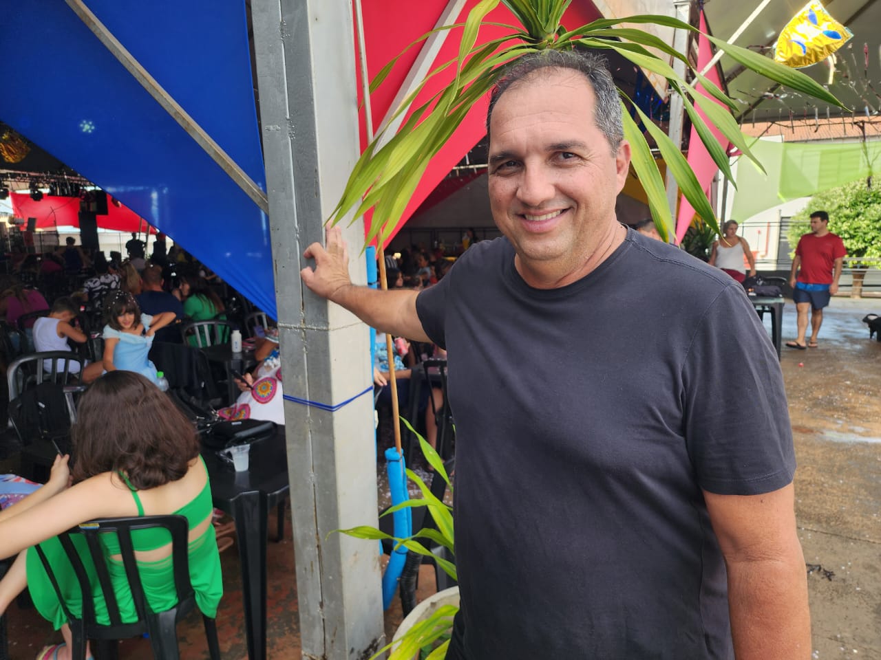 Carlos Alberto Contim Borges, atual  Presidente do São Joaquim Futebol Clube