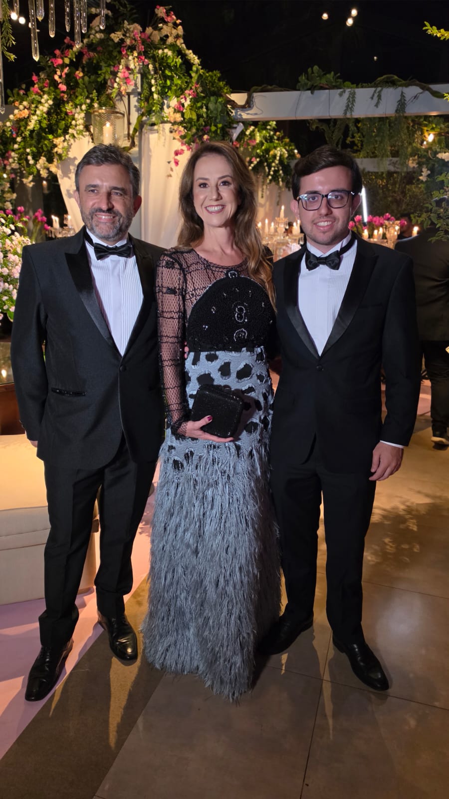 Sérgio, Raquel, João Francisco Barbosa