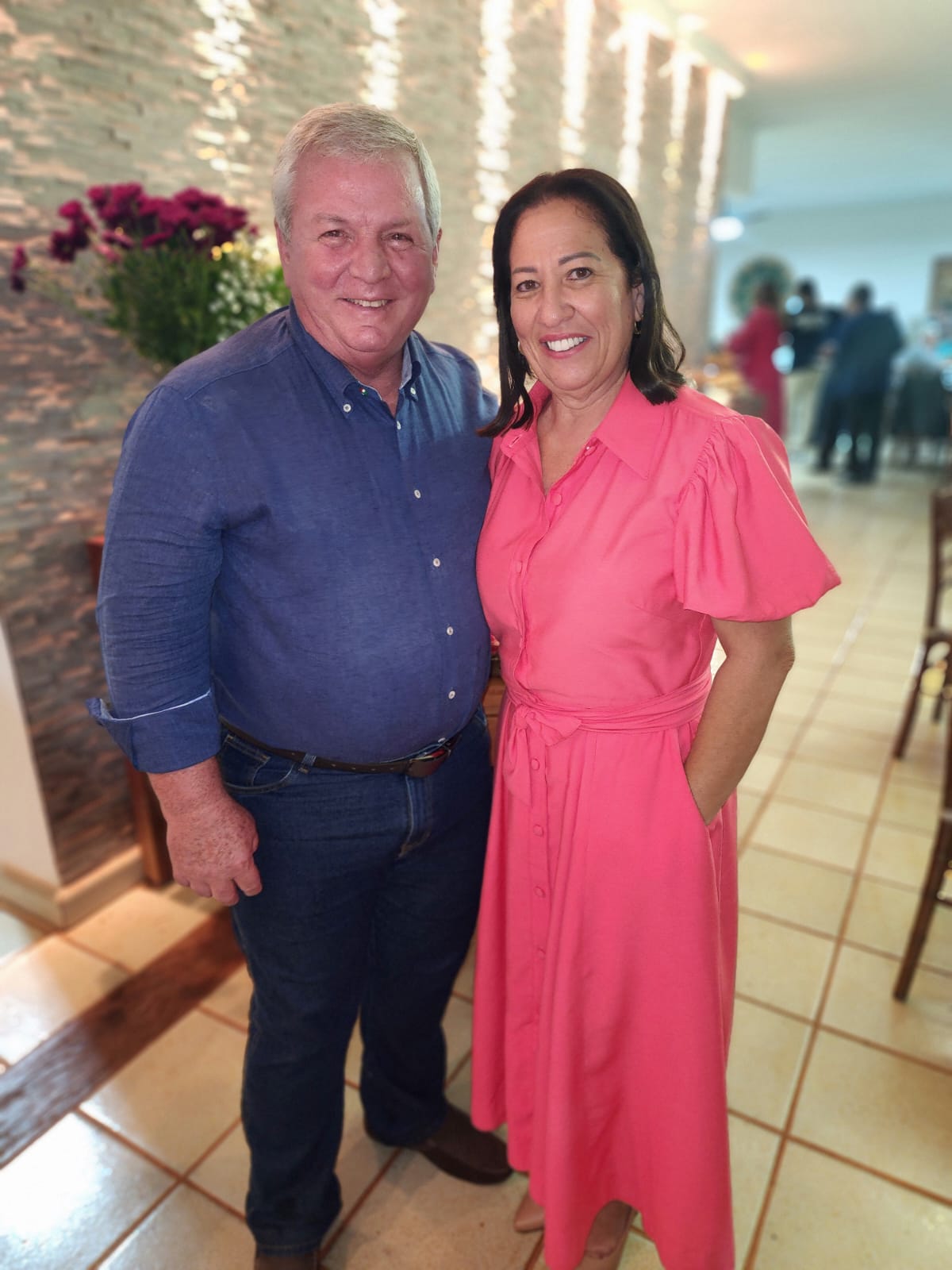 Osvania e Cláudio  Melon