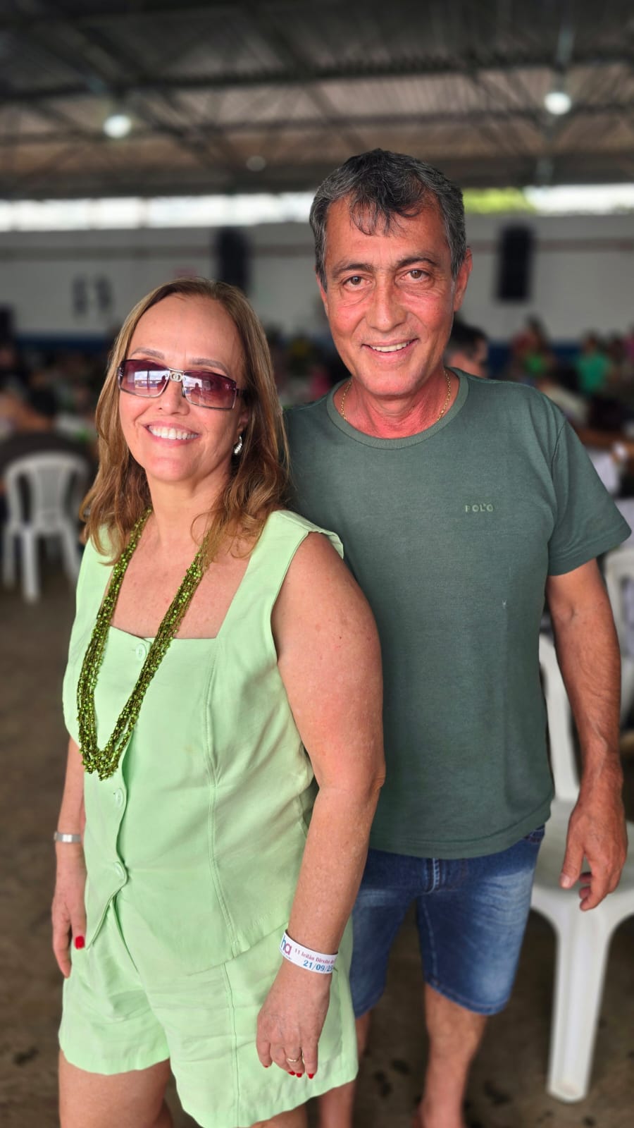Cristiane e Luiz Carlos  Moreira