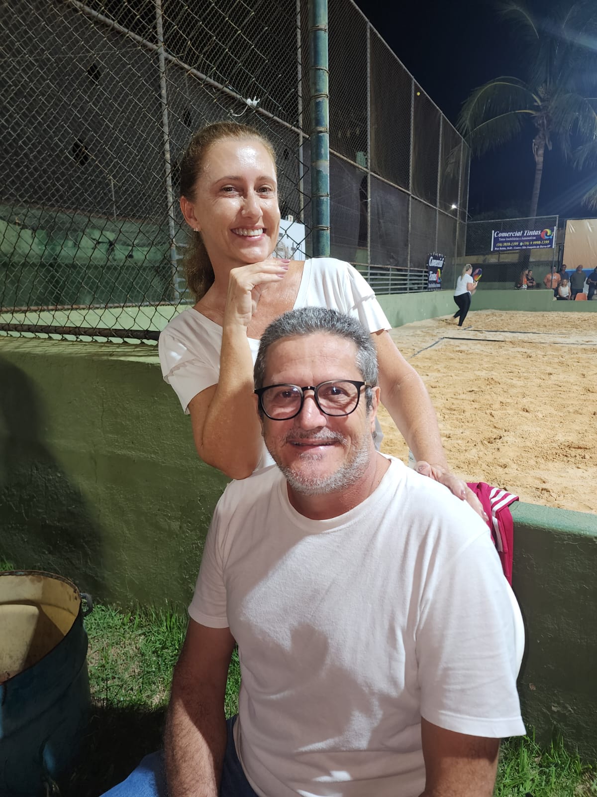 Cláudia  e Gandhi Kalil  Chufalo