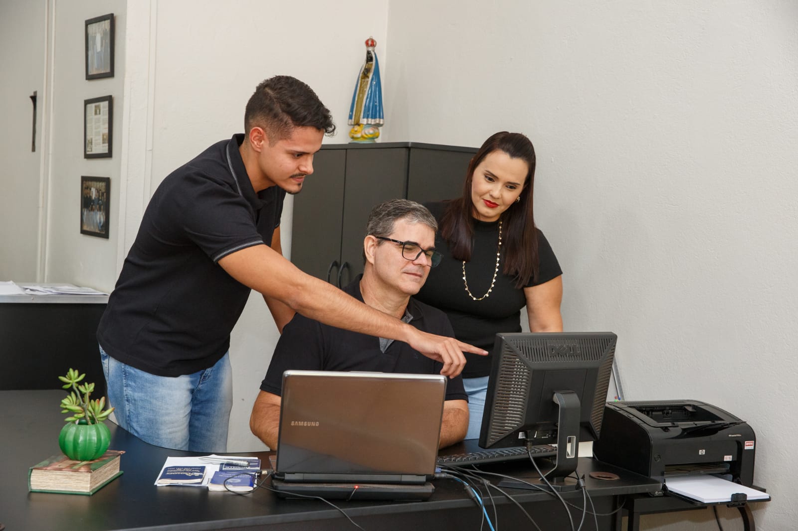 Departamento Pessoal: Márcio da Silva, Enara Oliveira, Weiglas Chrystian