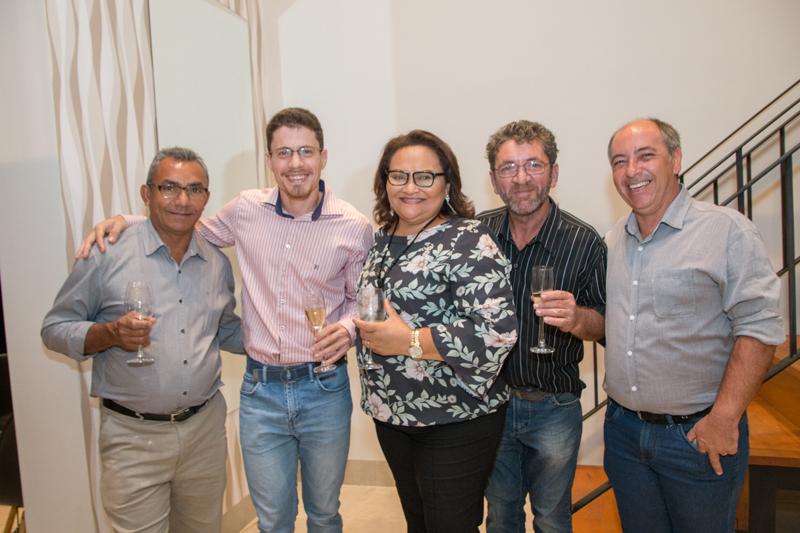 Edvar, Francisca, Luis Carlos Senhuq e André Silva