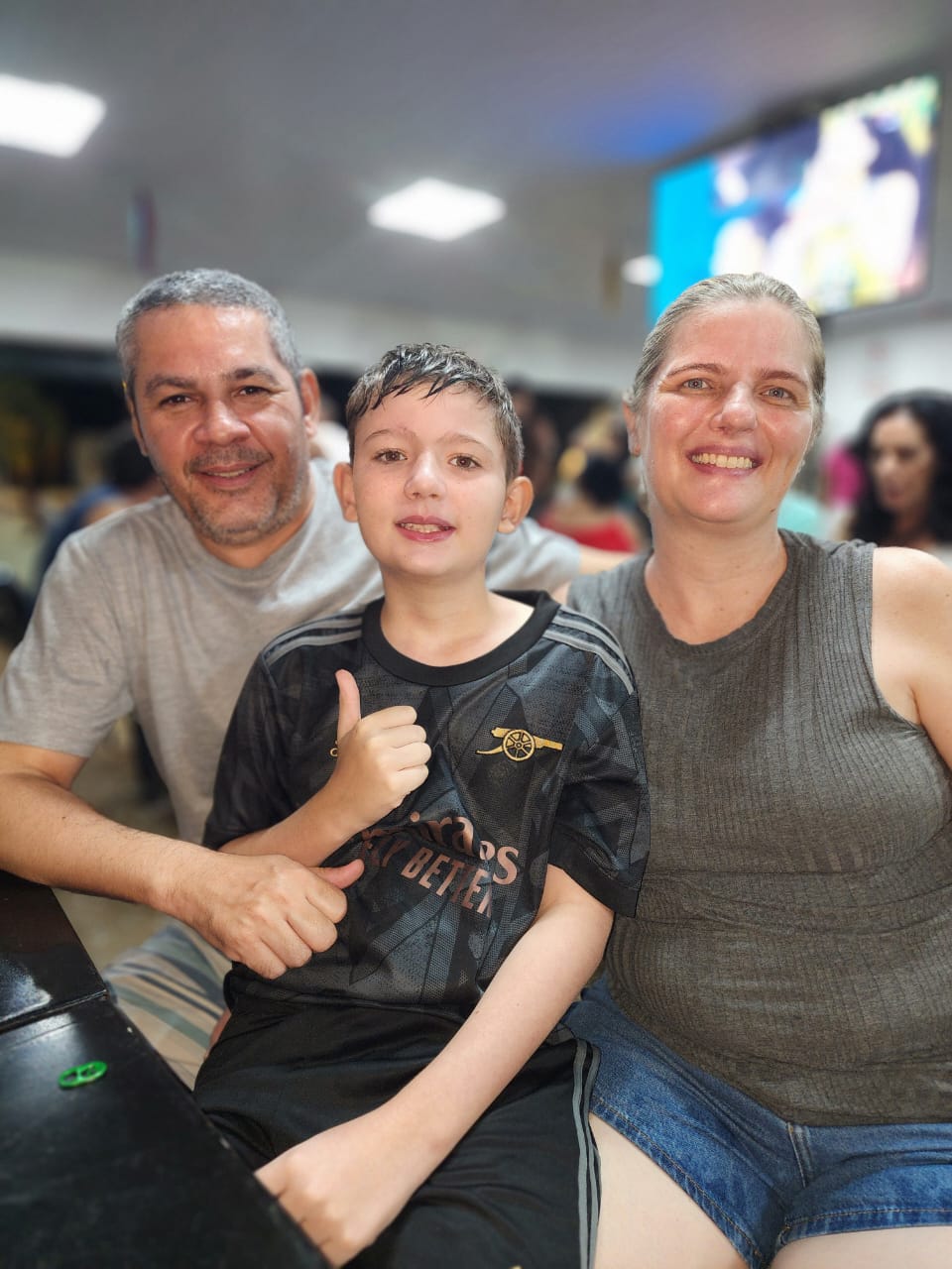 Henrique, Rejane  e  Alexandre Fontes