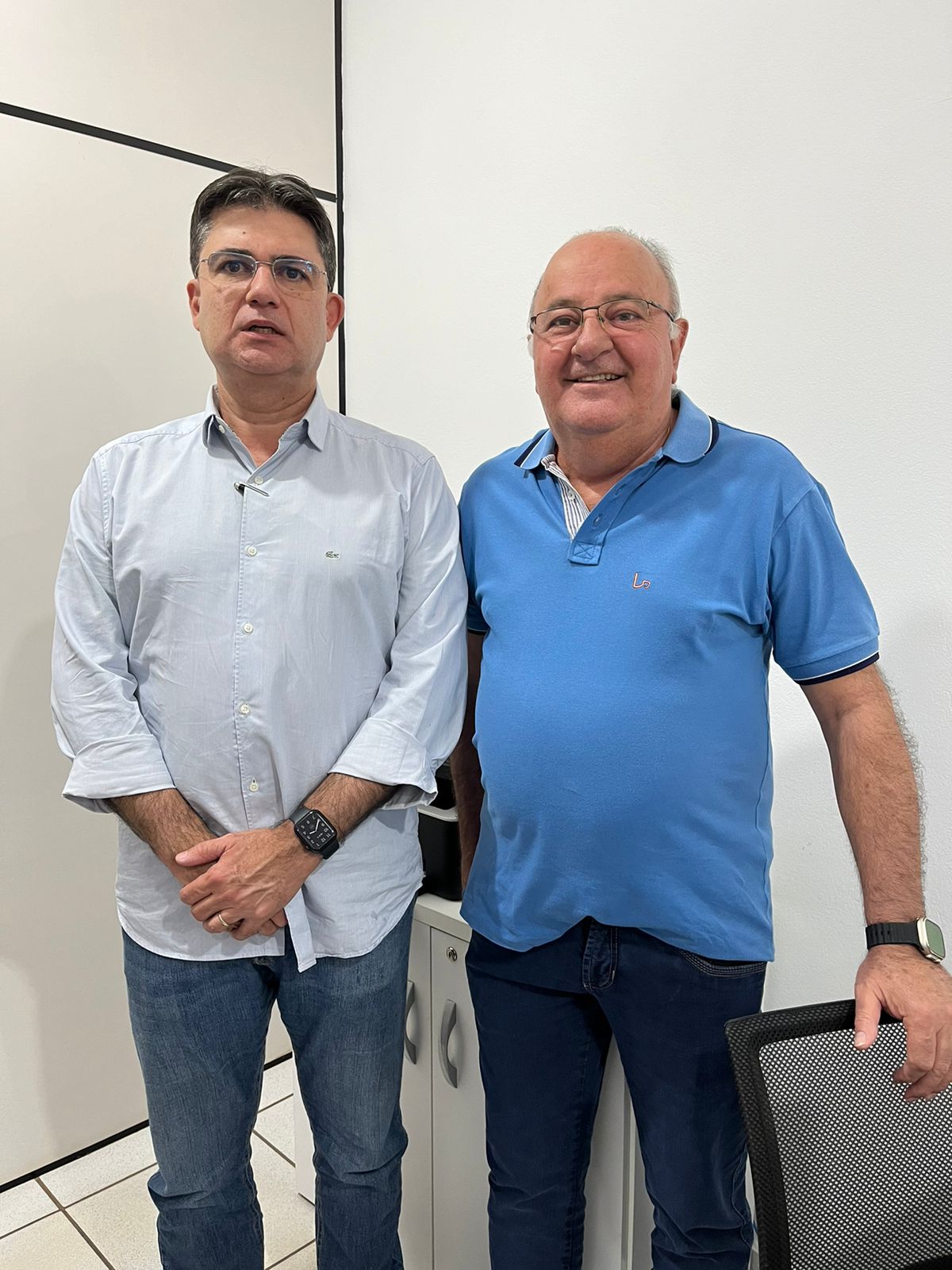 Orlândia - Sérgio Bordin, Aparecido Donizete (Presidente do AEJO)