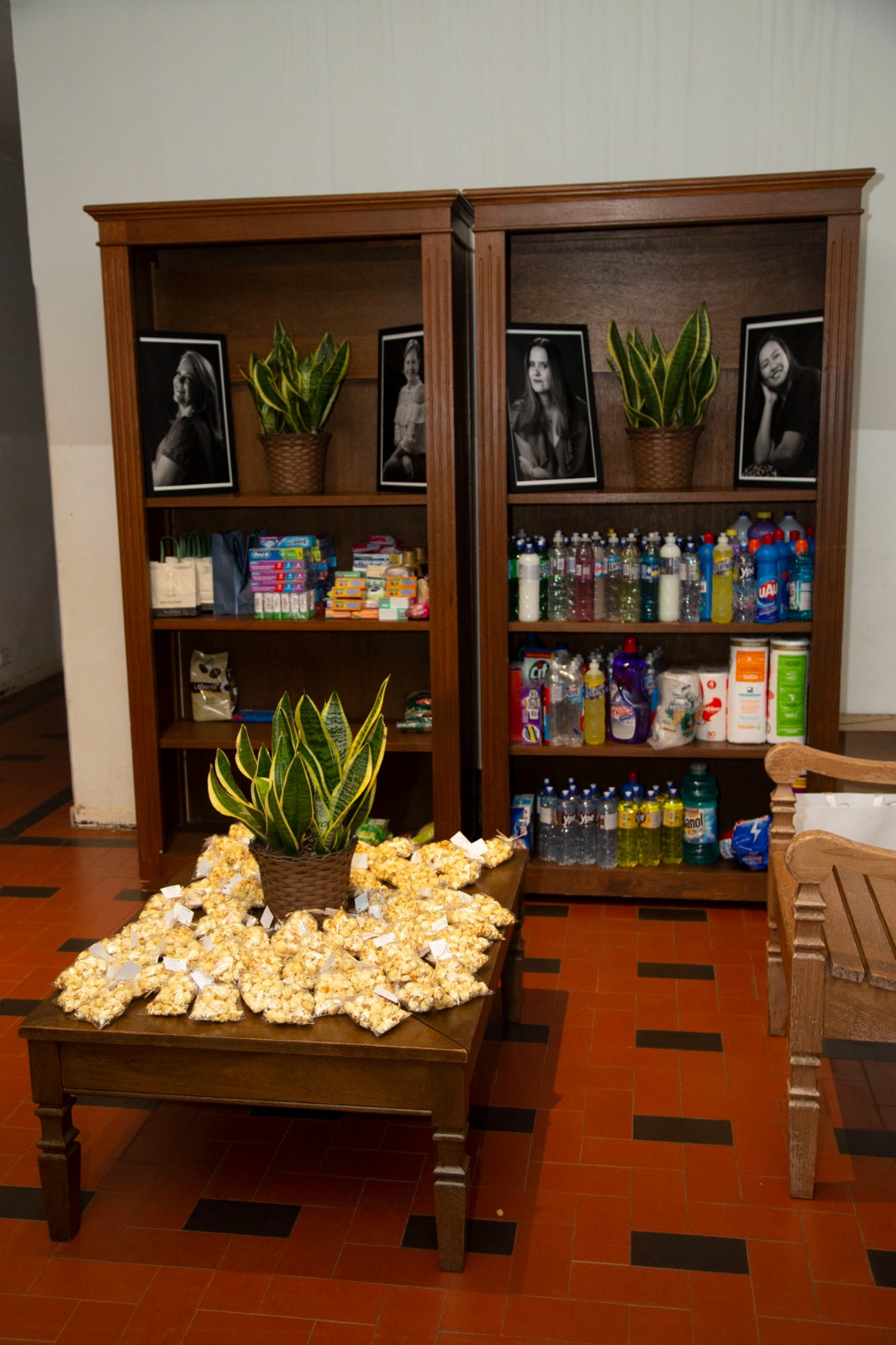 Produtos de limpeza ou de higiene pessoal revertidos ao Lar de Idosos São Vicente