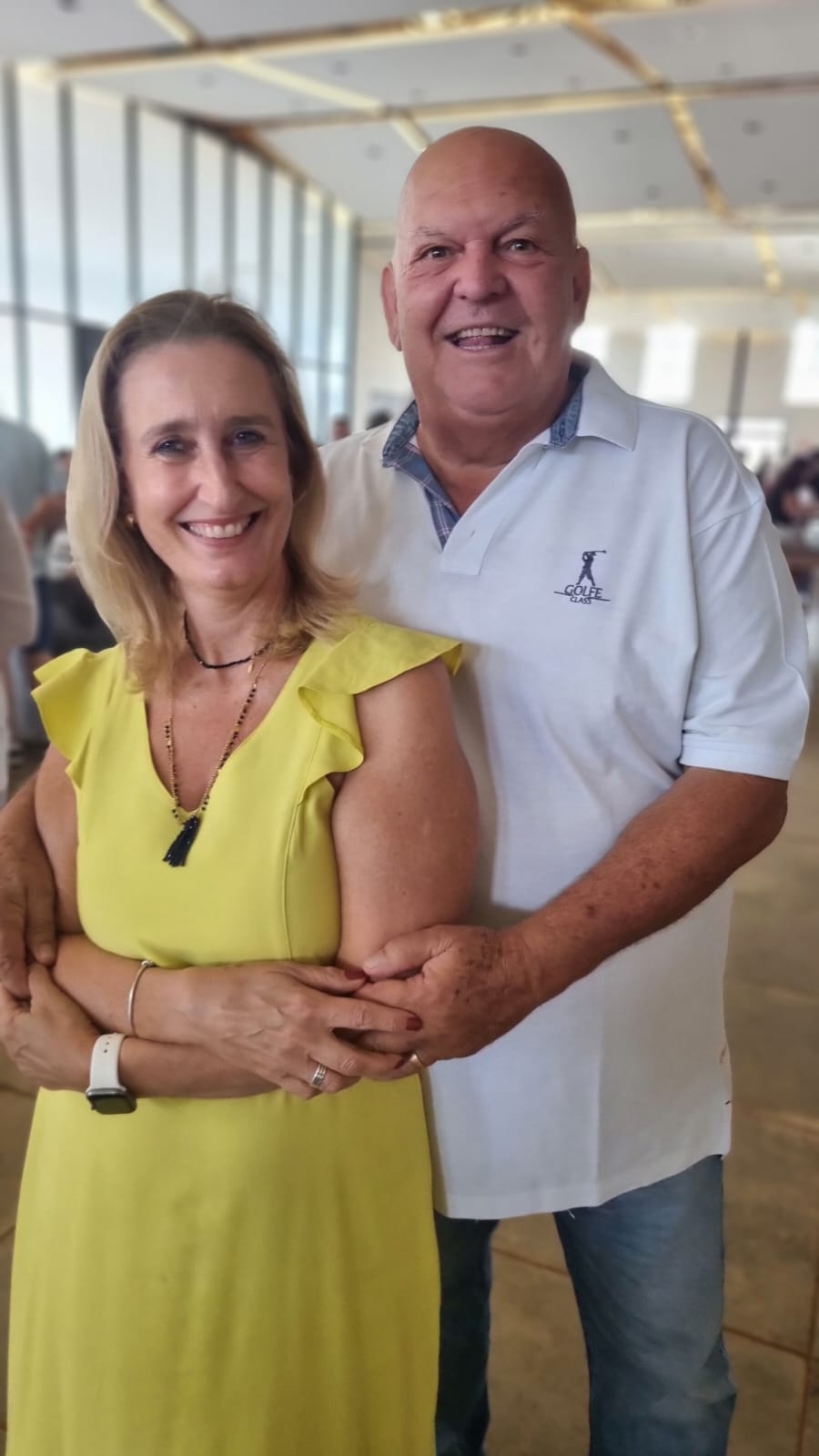 Elaine  e Paulo  Tombini