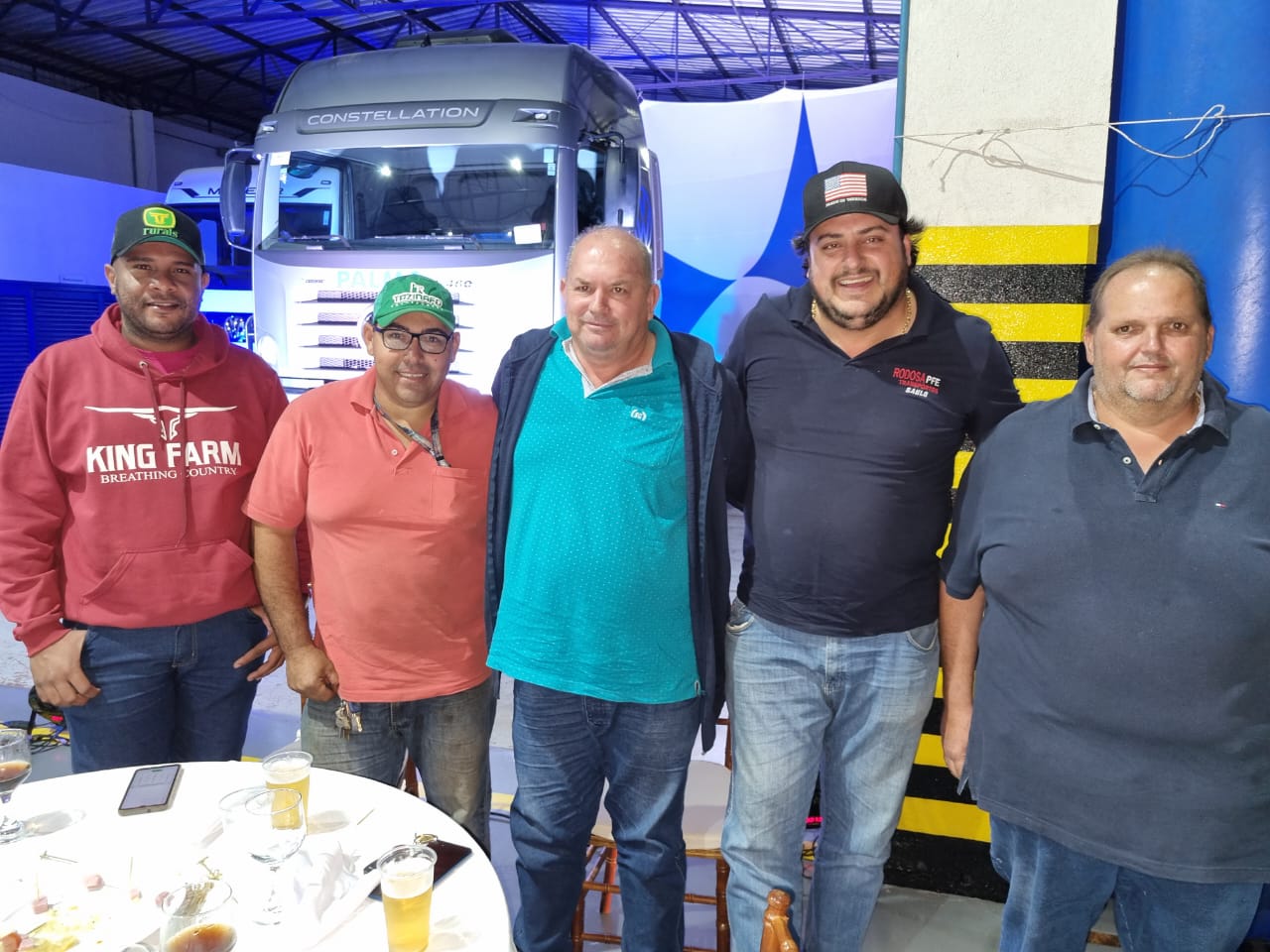 Gabriel Vieira, Diego Tazinafo, José Cláudio Tazinafo, Saulo Putinato, Júnior Parreira