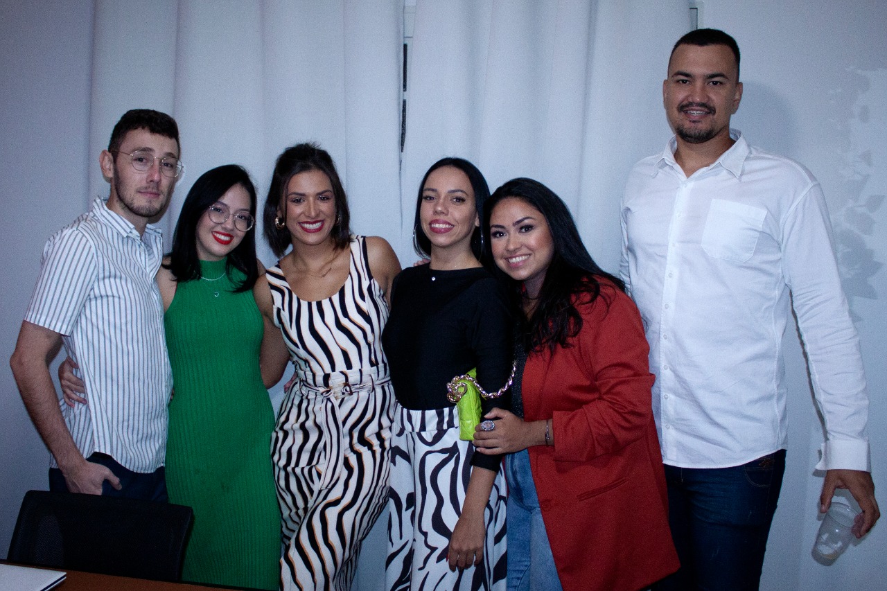 Michel Martins, Ana Luíza Faria, Renata Viltal Segalla e Valter Marqueto