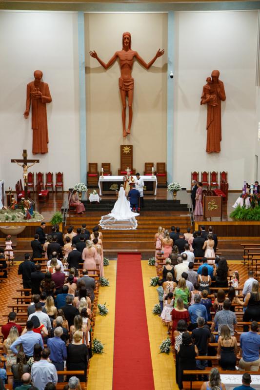 Enfim casados e abençoados