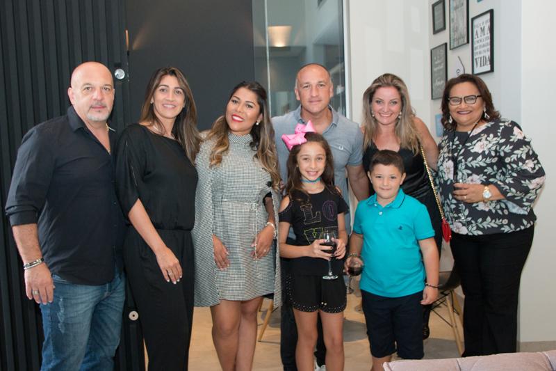 Alexandre Soares, Camila Rajo, Carol, Fabiano Soares, Juliana Soares, Francisca