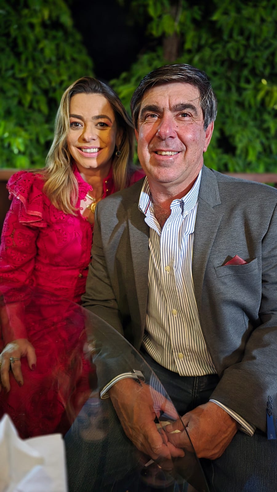 Camila Toledo  e  Evanio Bonato