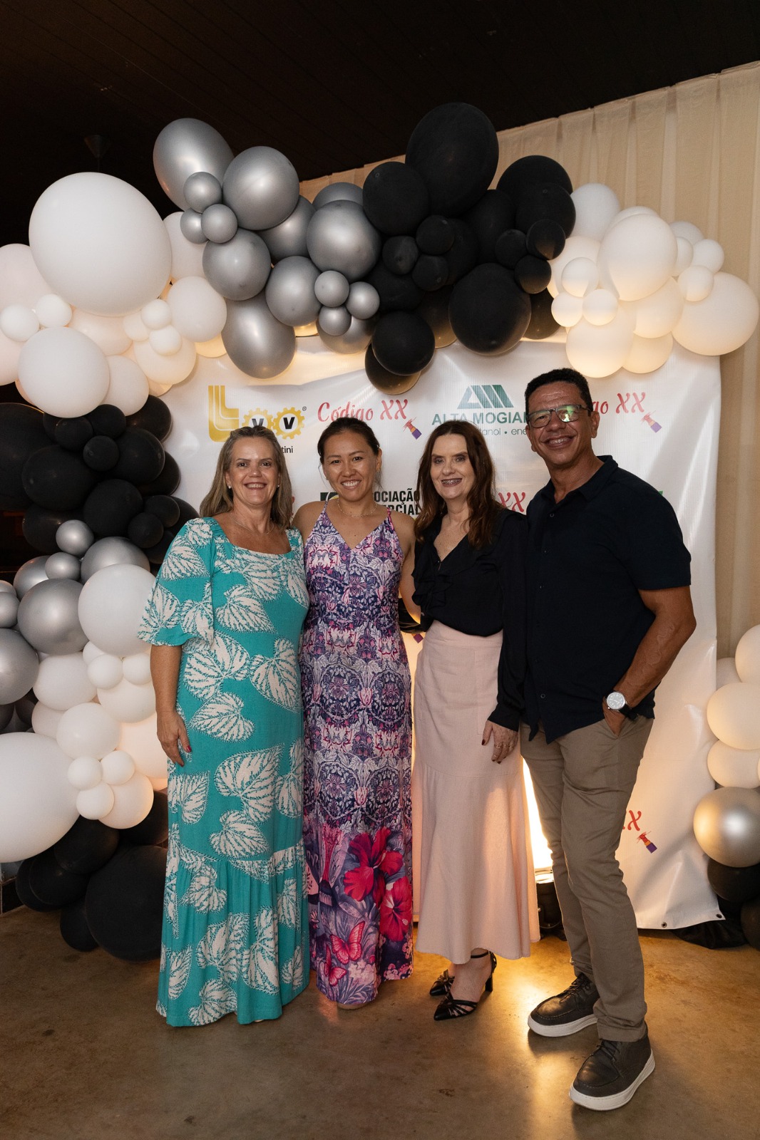 Idealizadores do evento: Gorete Ferreira, Camila Harada, Rose Sarri, Paulo Ferreira