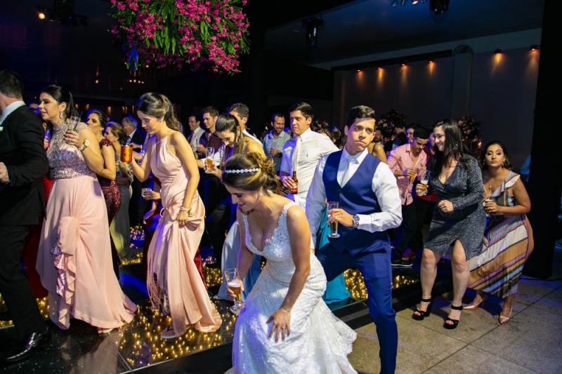 E no final, todos caíram na dança