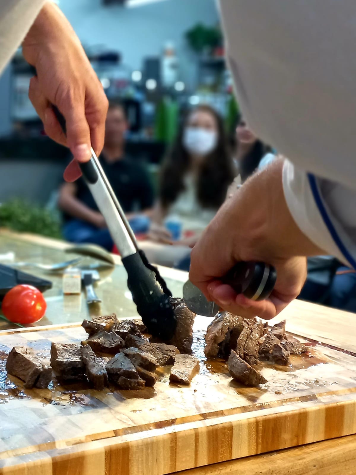 Picanha preparada na panela Lyon da Tramontina