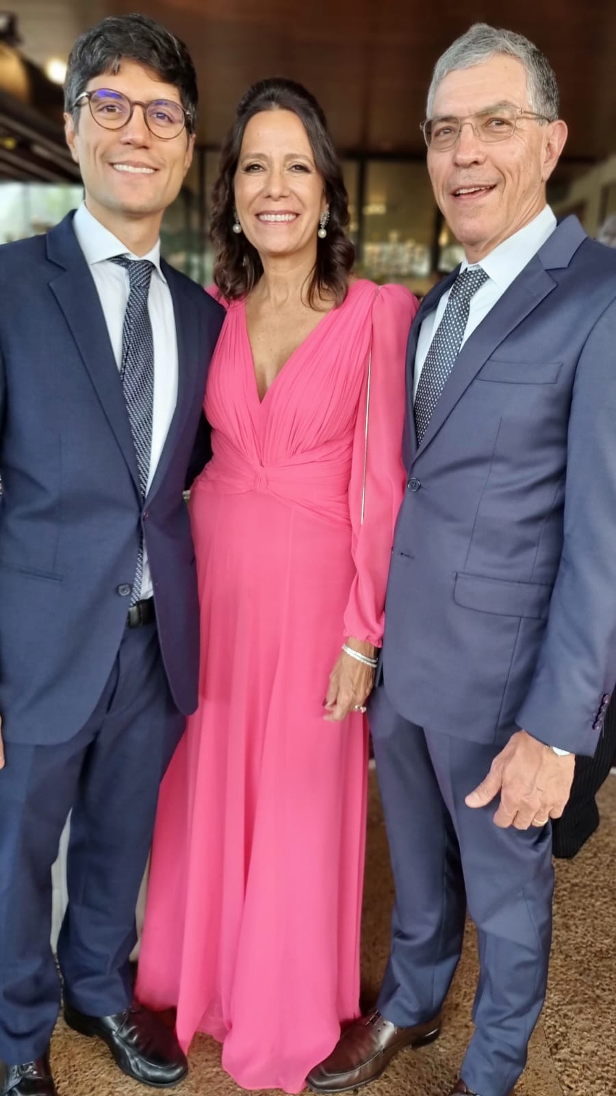 Rafael , Adriana  e João  Paulo  Guimarães