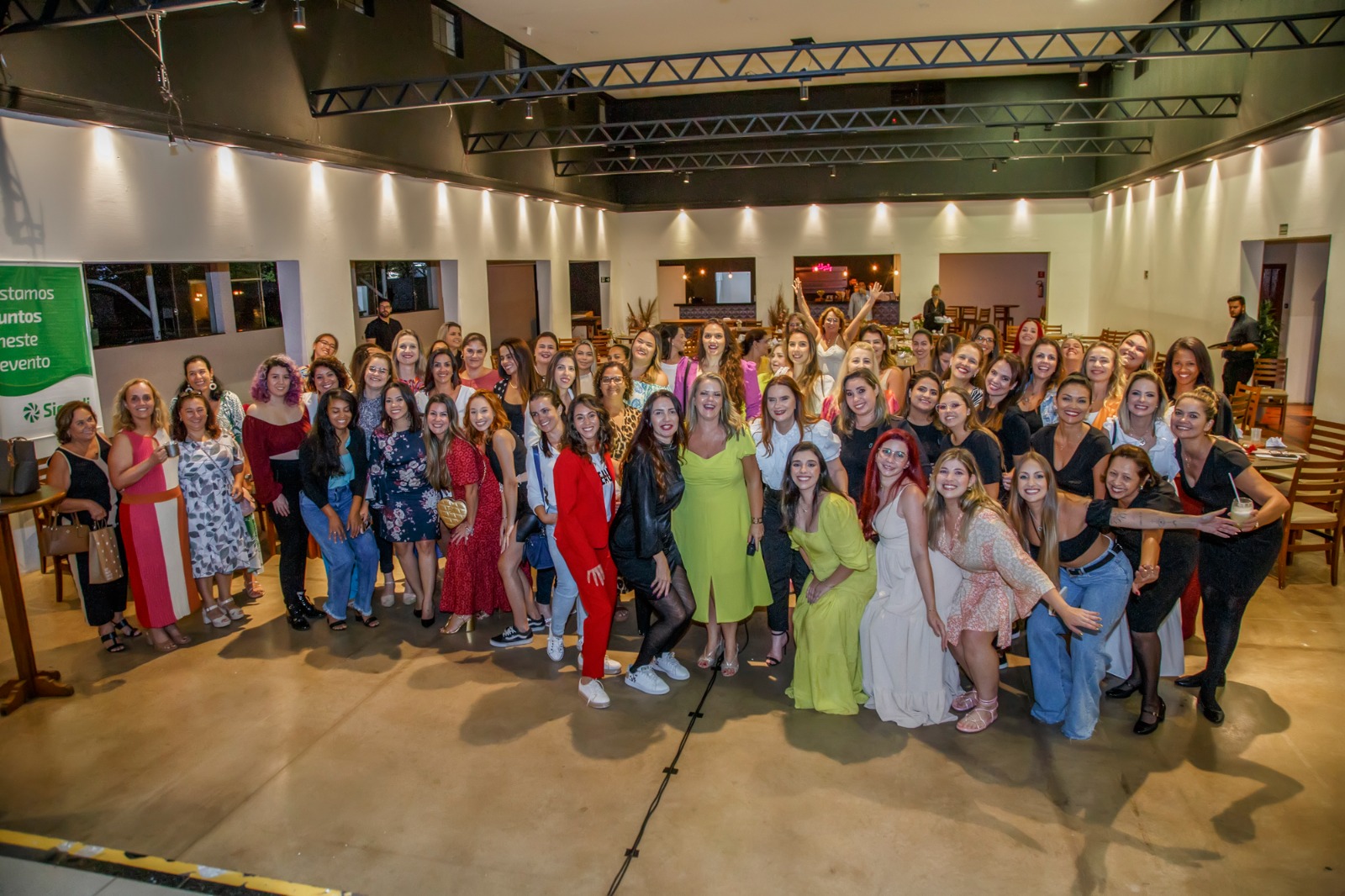 Foto realizada no final do evento