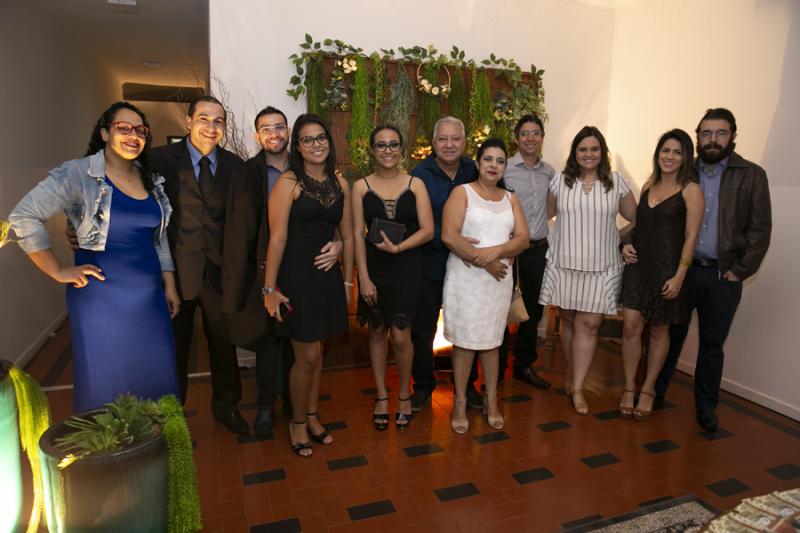 Antônio de Paula Apolinário com sua família