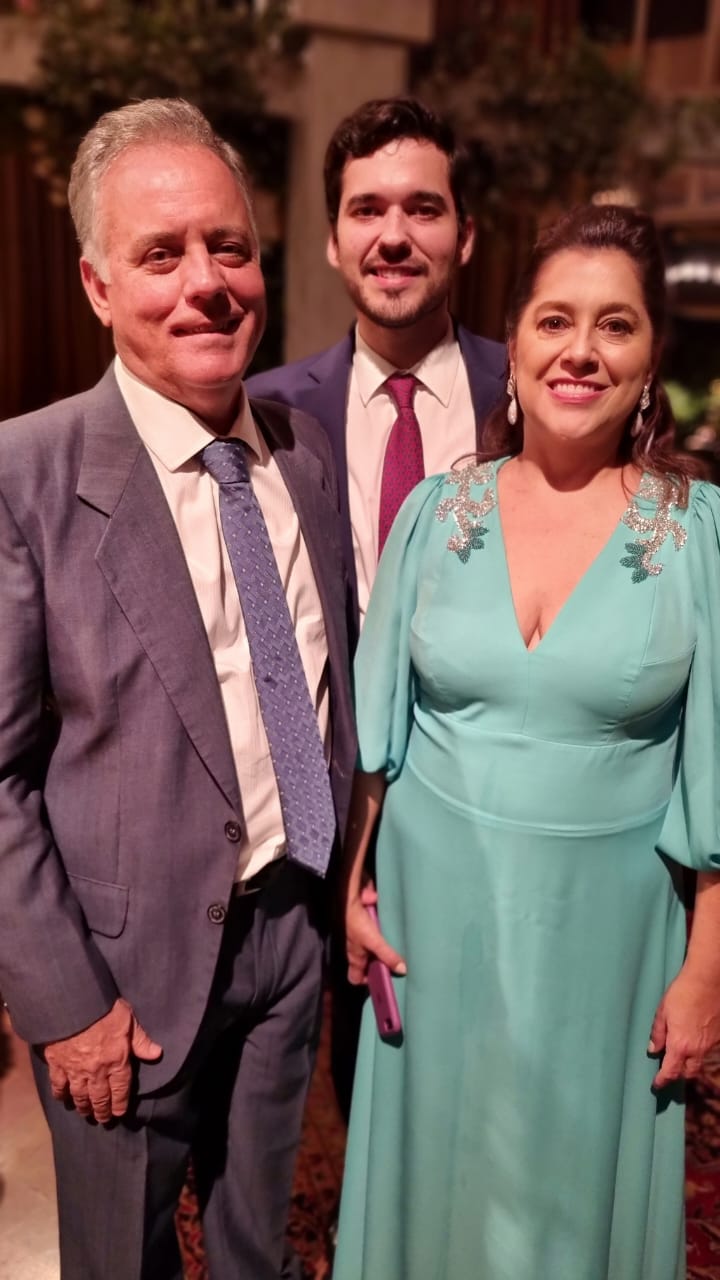 Francisco,  Renata  e Gilberto  Lamonato  Claro