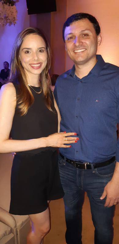 Caroline e Rafael Mesquita