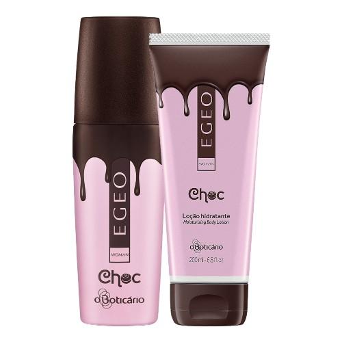 COMBO EGEO CHOC - Este combo traz 1 desodorante Colônia e 1 loção hidratante corporal. Apenas
R$ 99,90