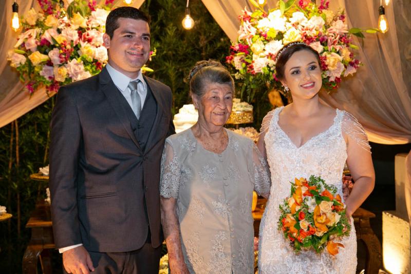 Patrocínia Garofo (avó da noiva)