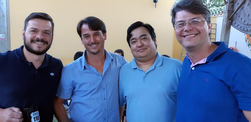 Luís Fernando, Evaristinho Machado, Rodrigo Tamayoci, Stephane Malheiro Launay