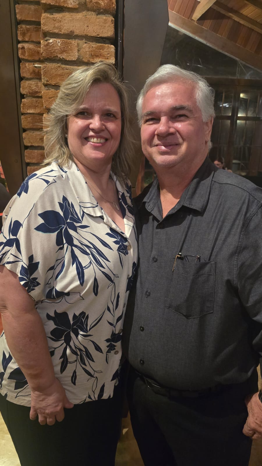 Elaine Prada Tuzzi e Sérgio Silva