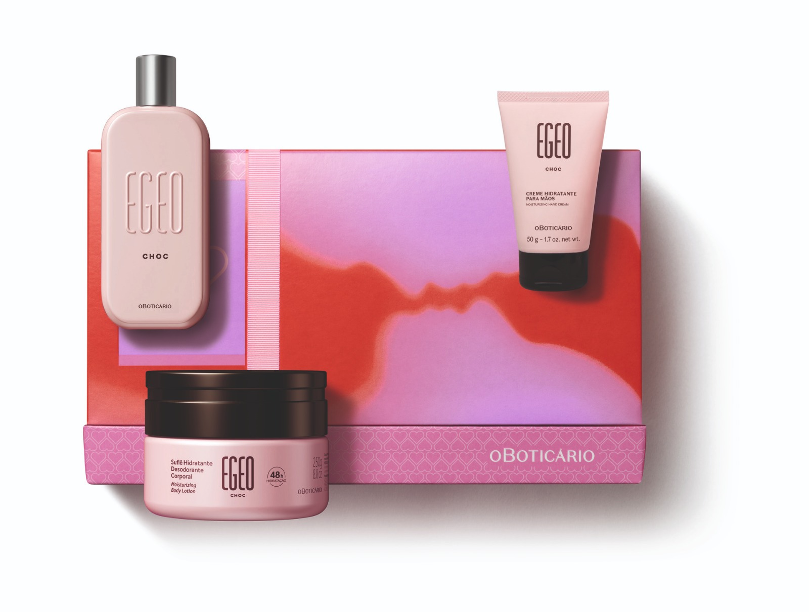Kit Presente Dia dos Namorados Egeo Choc (3 itens) - De R$ 227,70 por R$179,90