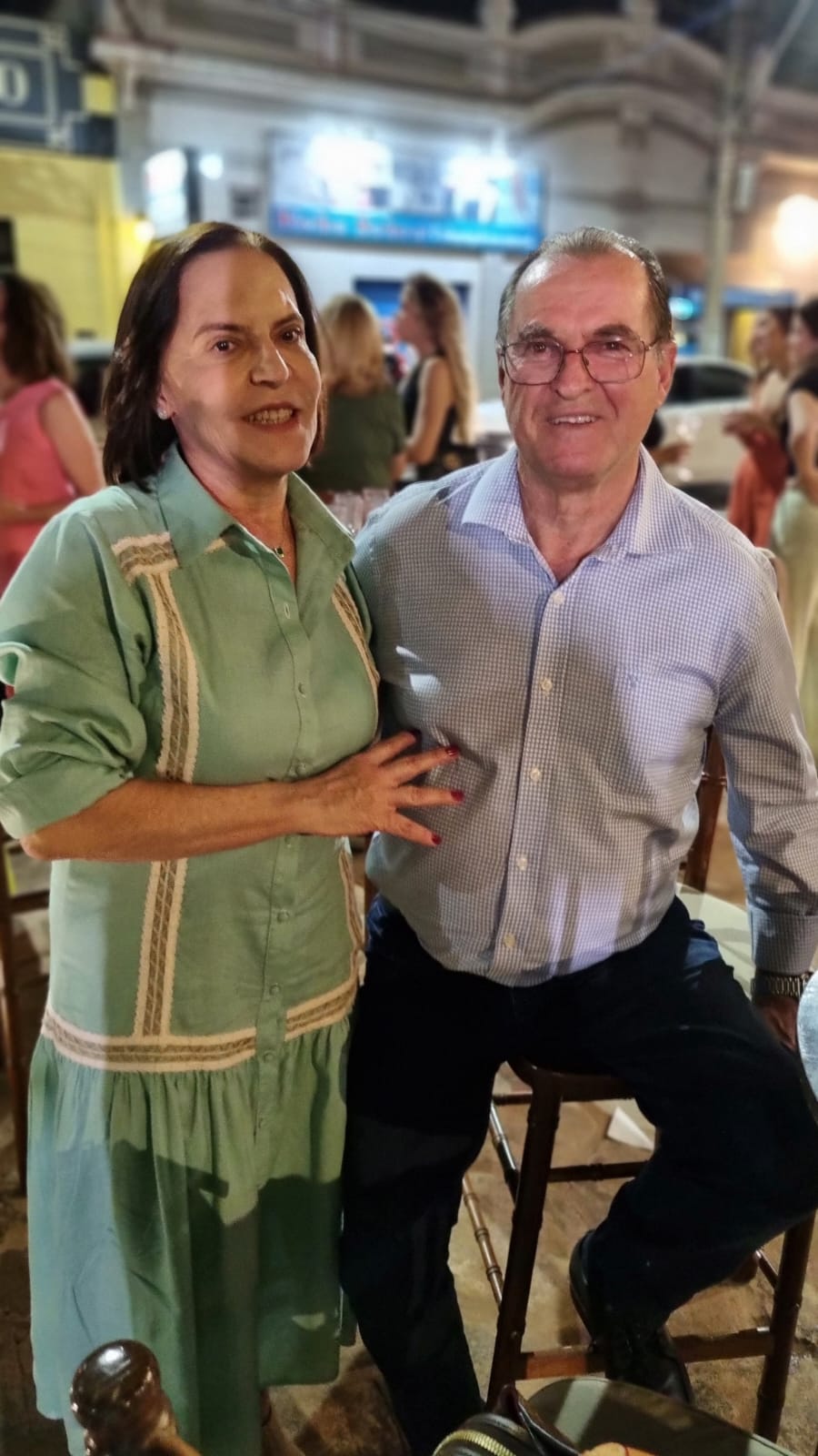 Ilka e Benedito de  Castro