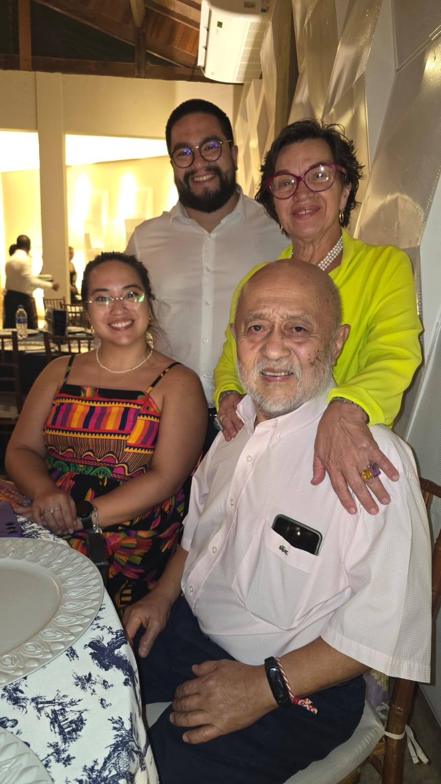 Nayara, Rodolfo, Renata e Roberto Takaoka