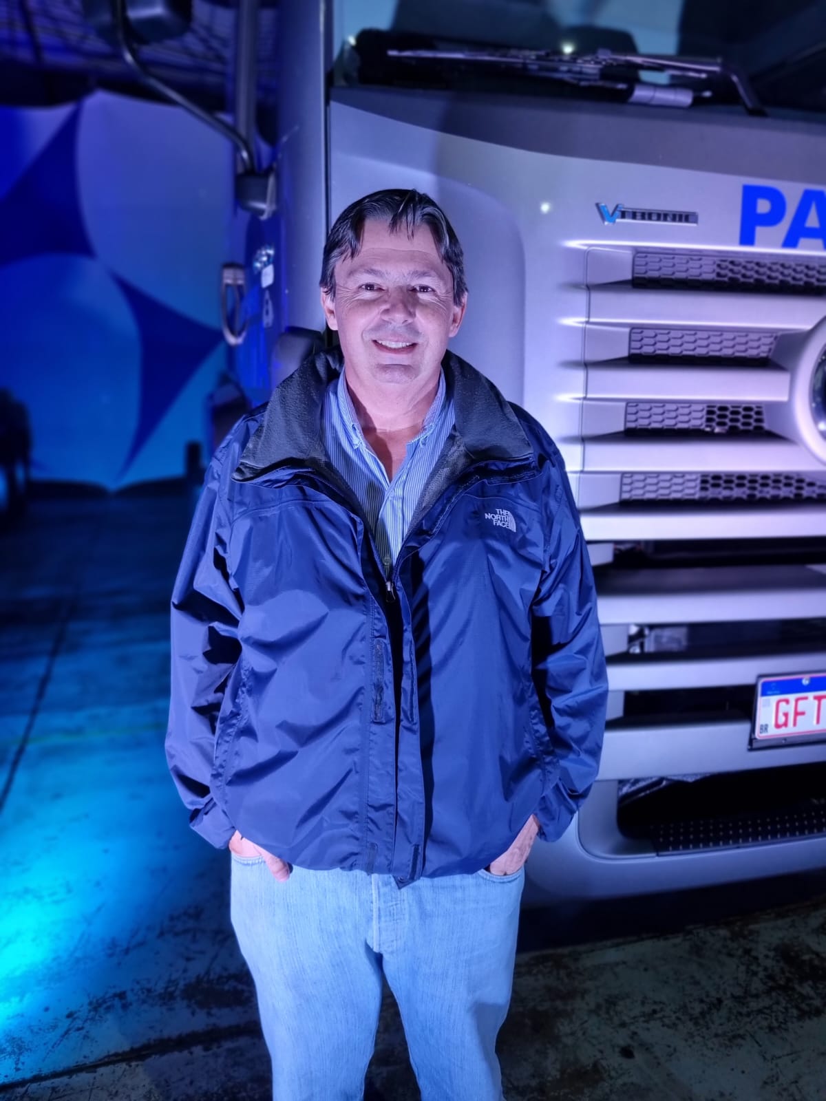 O Diretor da Palma Caminhões, André Ramalho