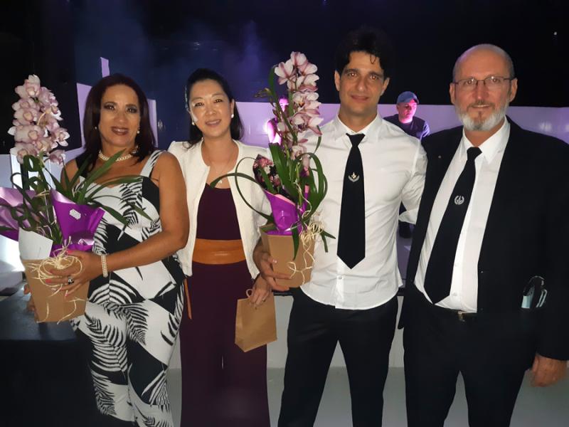 Maria Aparecida Martins, Laila Ide Chaul, Faez Chaul e Joaquim Inácio Martins
