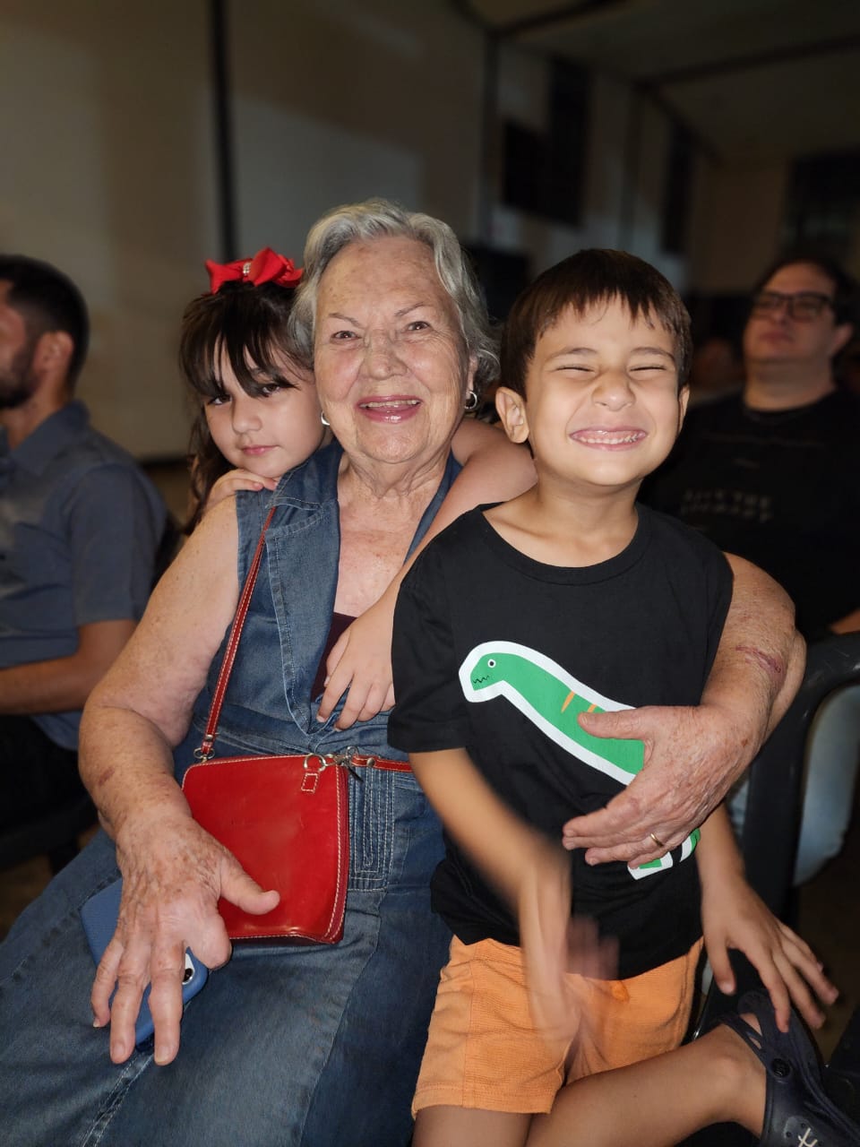 Maite,  Bento e Clelia  Ravagnani