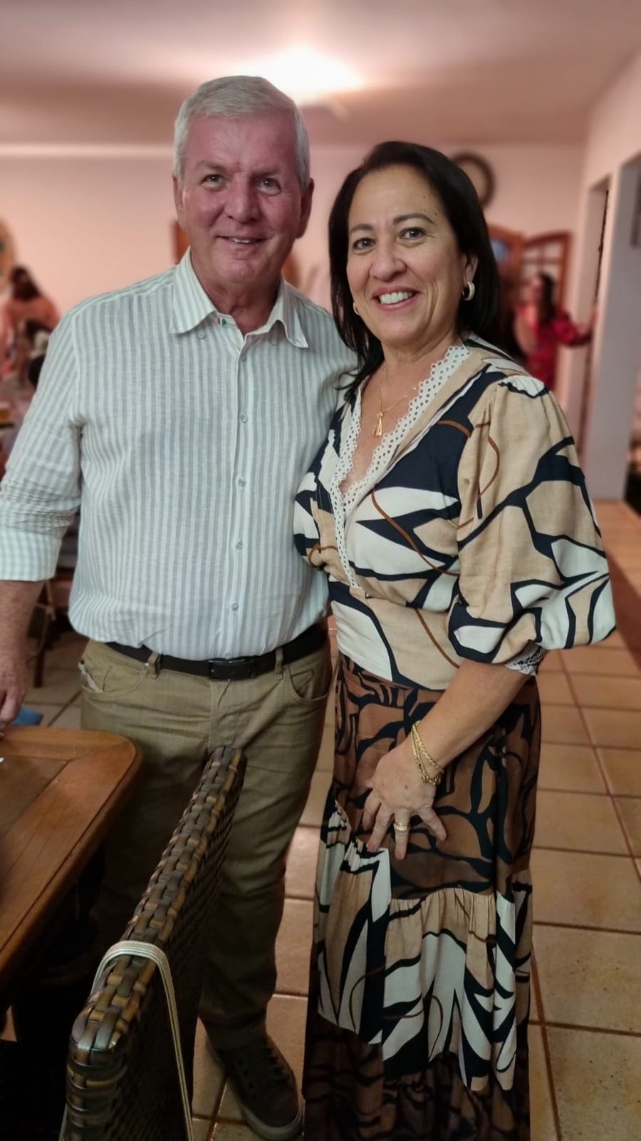 Osvania e Cláudio Melon