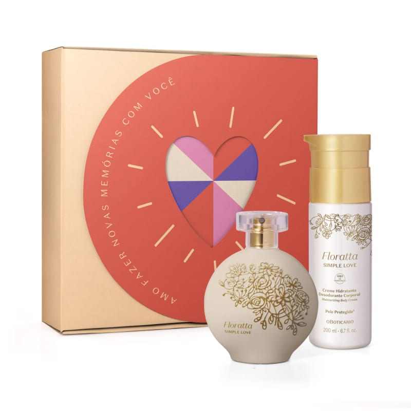 Kit FLORATTA Simple Love (2 itens)  ★★★★★ R$ 179,80 R$ 149,90