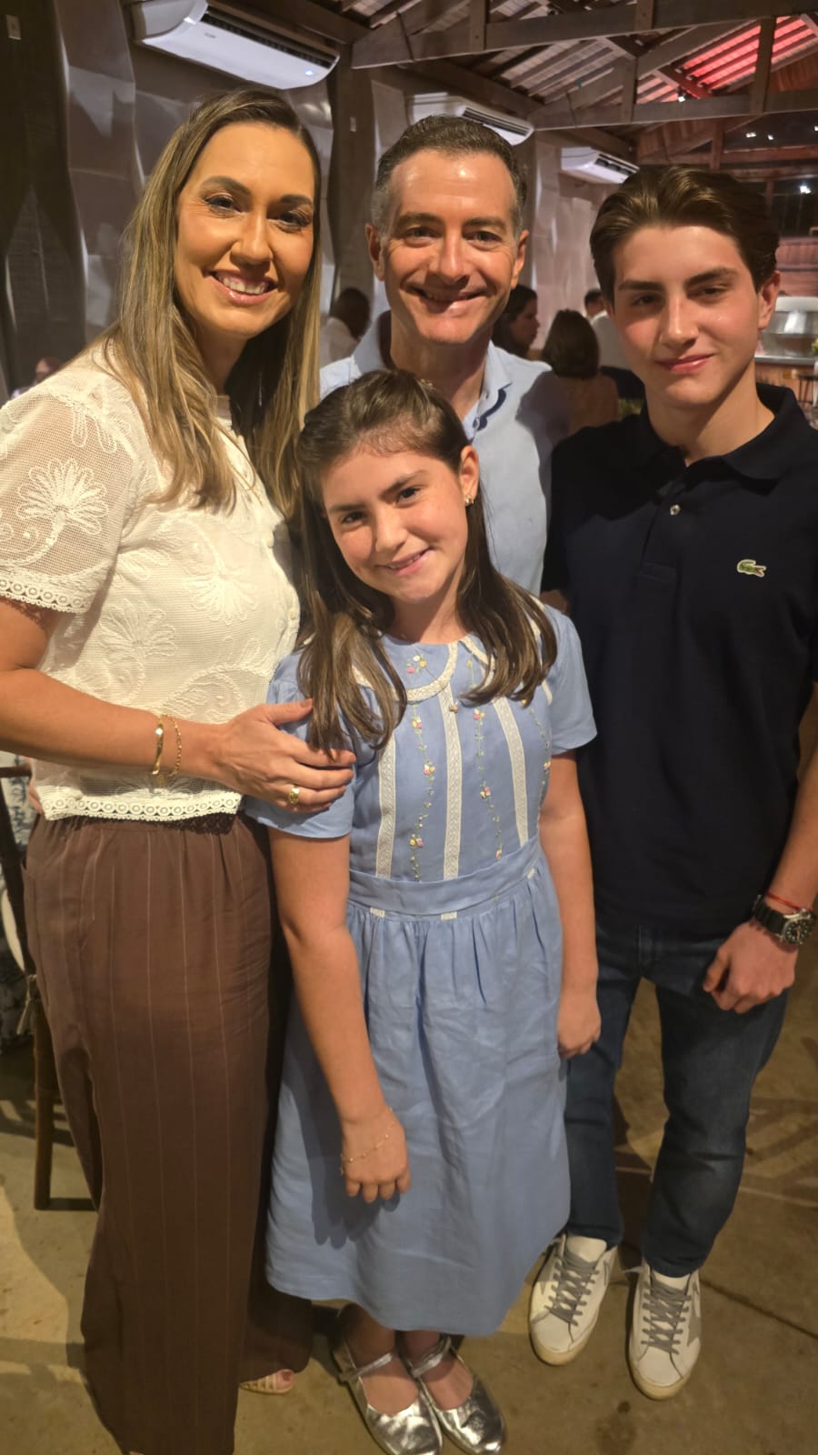 Ana Sofia, Ana Rita, João Pedro e Alexandre Nader