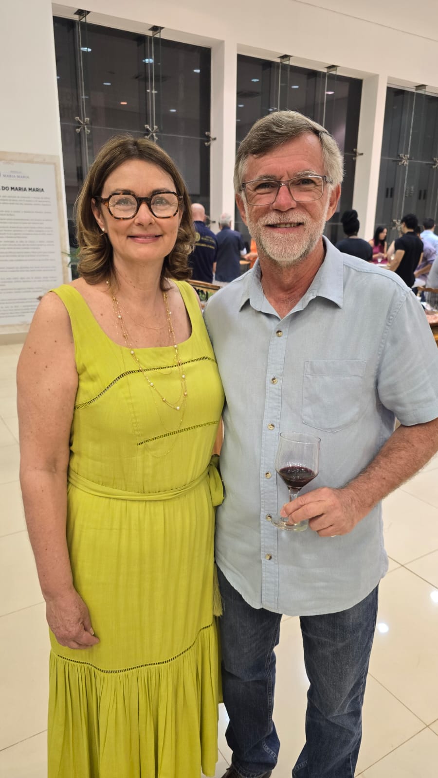 Rosangela e  Antônio  Baptistussi