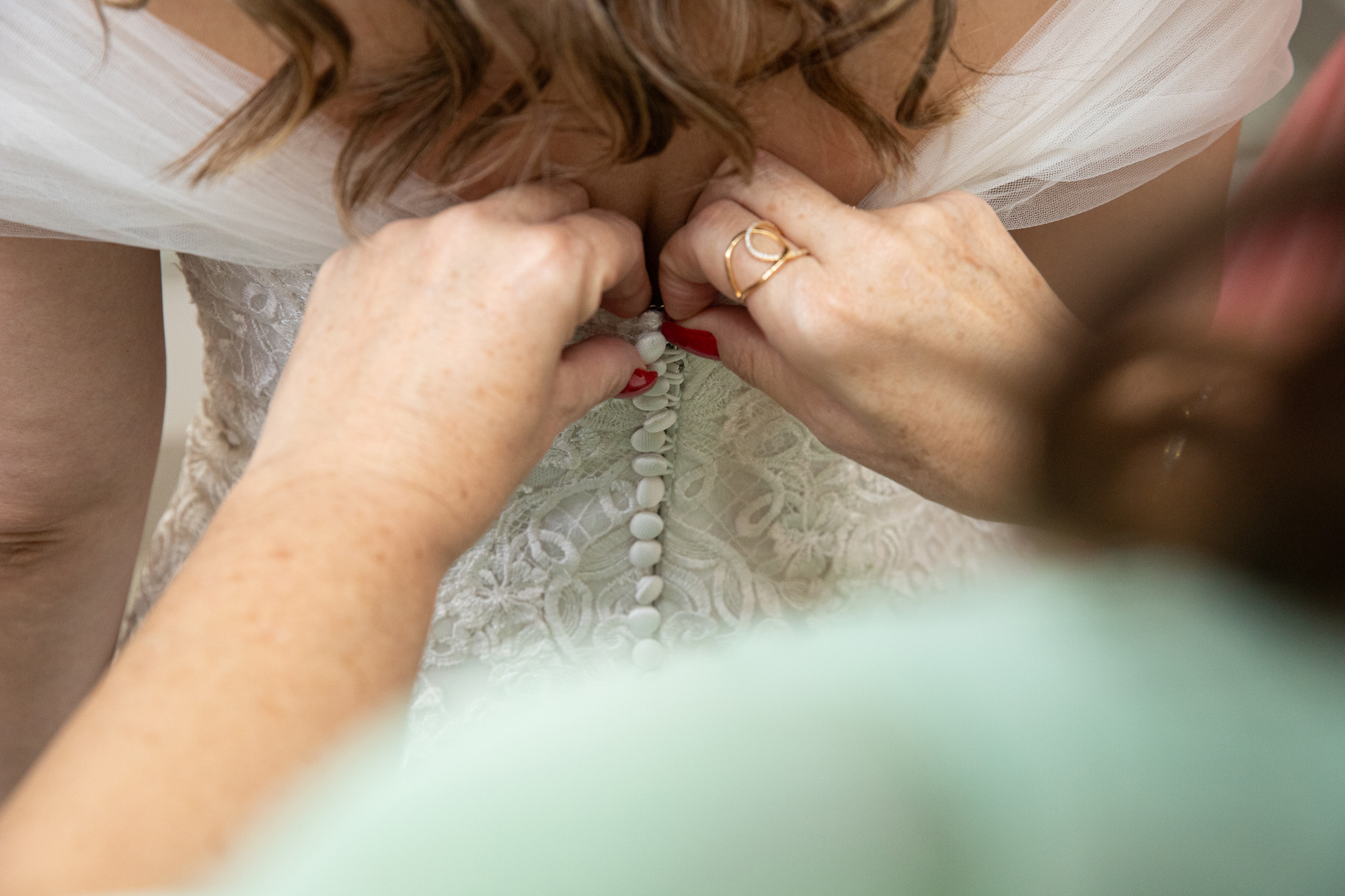 Tranquilidade ao lado da mãe