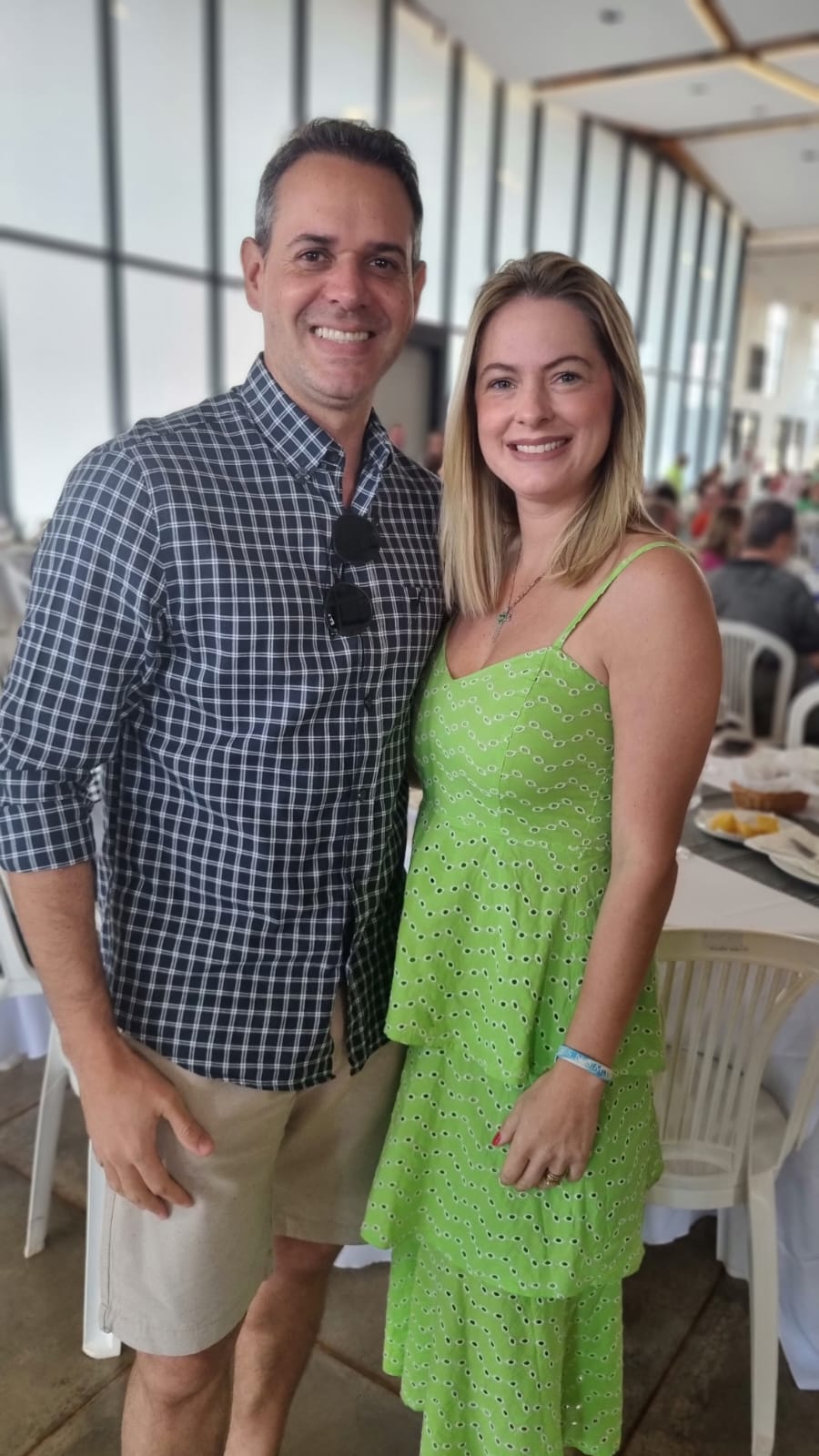 Mel e Carlos  Eduardo  Tolói