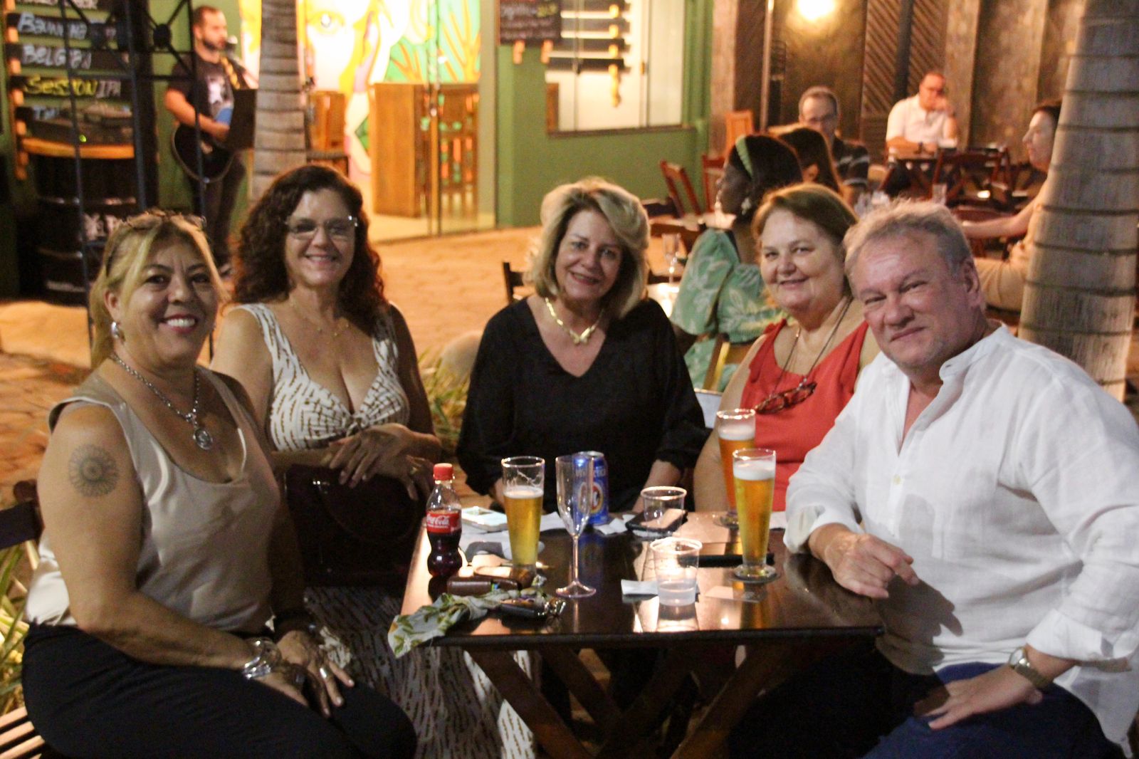 Rosana Macedo, Edilaine Lopes, Faausta Tristão, Rosinha Boldrin, Paulinho Trindade