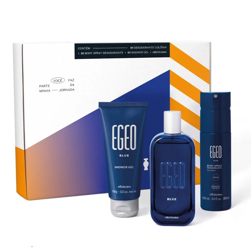 Kit Egeo Blue (3 itens) - R$ 159,90
